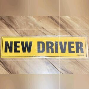 New Driver Car Vehicle Automobile Magnet